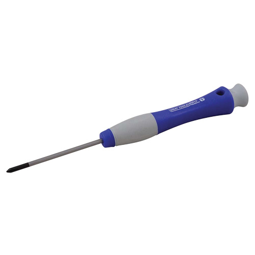 Gray Tools  85810  Phillips Screwdriver, #0, 6-1/2" L, Plastic Handle - Each