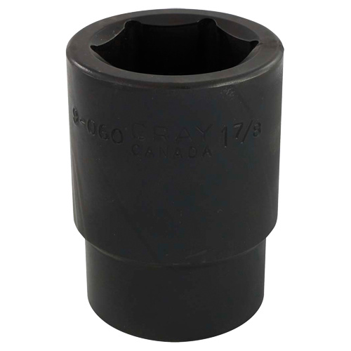 Gray Tools 9-060 Socket, Impact, 1-7/8", 2-1/2" Drive, 6 Points-(Each)