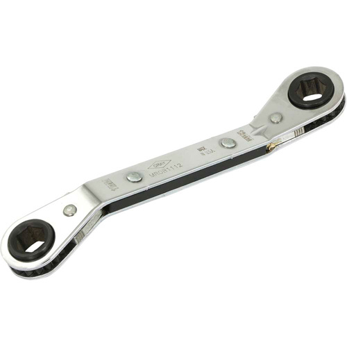 Gray Tools MROB1112 Offset Ratcheting Box Wrench, Plain Handle-(Each)