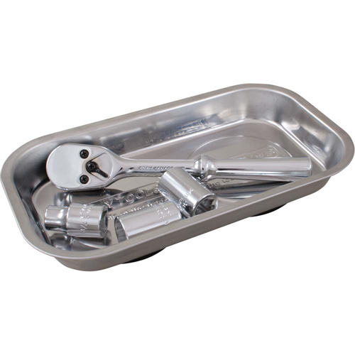 Gray Tools 89922 Rectangular Magnetic Tray, 11" L x 6" W-(Each)