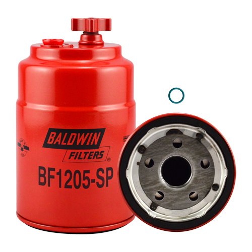 Baldwin Filters BF1205-SP BF1205-SP Primary Fuel/Water Separator Spin-on Filter with Drain-(Each)