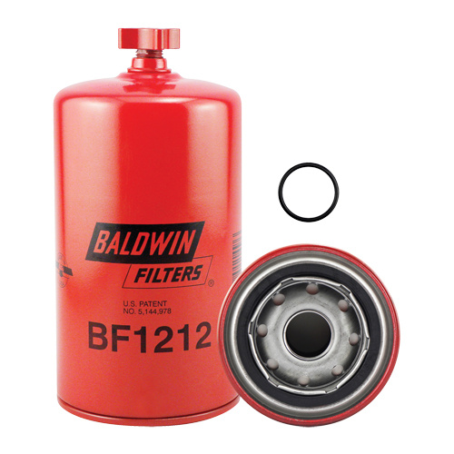 Baldwin Filters BF1212 BF1212 Spin-On Fuel/Water Separator with Drain-(Each)