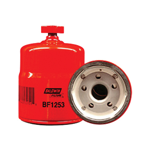 Baldwin Filters BF1253 BF1253 Spin-On Fuel/Water Separator with Drain-(Each)