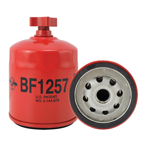 Baldwin Filters BF1257 BF1257 Spin-On Fuel/Water Separator with Drain-(Each)