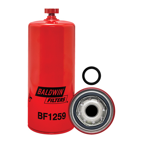 Baldwin Filters BF1259 BF1259 Spin-On Fuel/Water Separator with Drain-(Each)