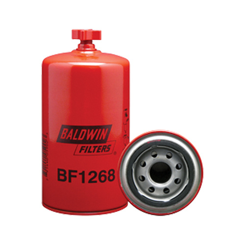 Baldwin Filters BF1268 BF1268 Spin-On Suction Line Fuel/Water Separator with Drain-(Each)
