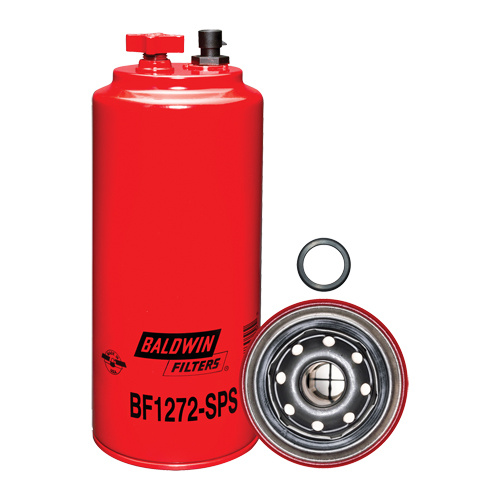 Baldwin Filters BF1272-SPS BF1272-SPS Spin-On Fuel/Water Separator with Drain-(Each)