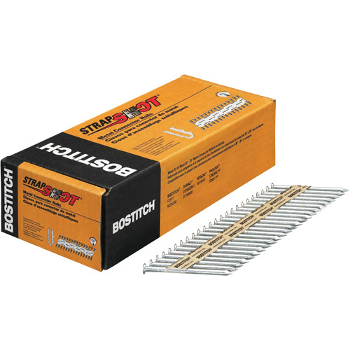 Stanley Bostitch  PT-MC14825G-1M  35? Angled Strapshot? Metal Connector Nails - Pack of 1000