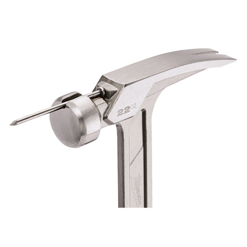 Milwaukee  48-22-9023  Smooth Face Framing Hammer, 22 oz., Solid Steel Handle, 15" L - Each