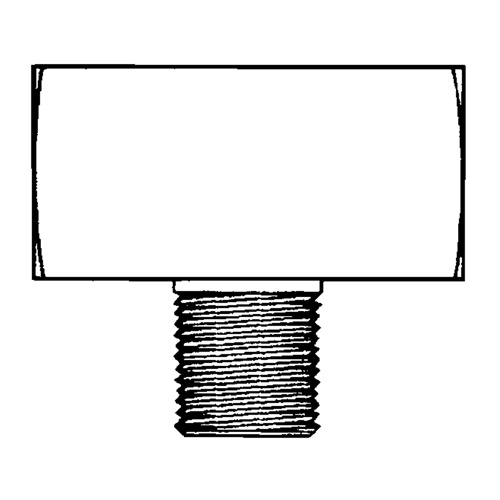 Topring  41.280  Female Pipe Tees, Brass, 1/2" - Each