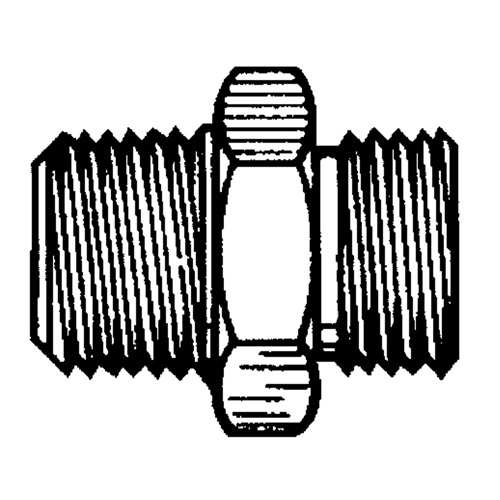 Topring 41.854 Reducer/Adapter Fitting, 1/4" x 1/8" Dia, Brass - Each