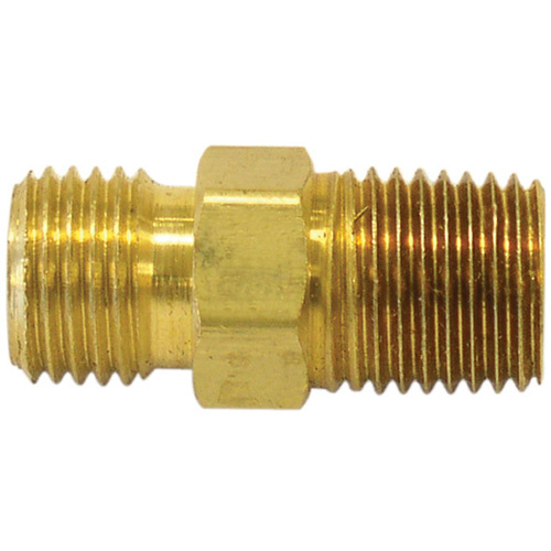 Topring 41.855 Reducer/Adapter Fitting, 1/4" x 1/4" Dia, Brass - Each