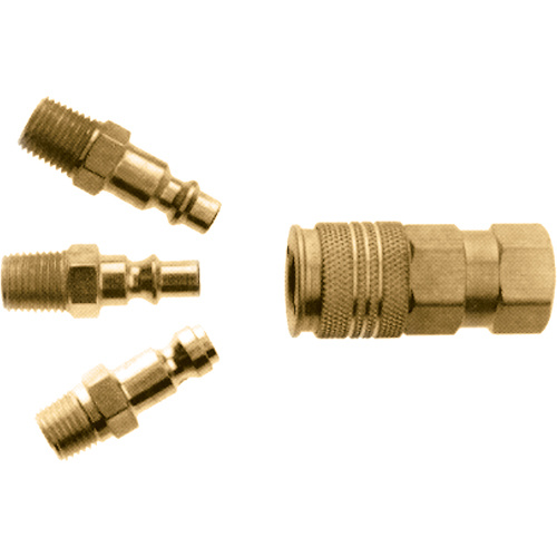 Topring  20.440  Uniquik Quick Coupler, Brass - Each