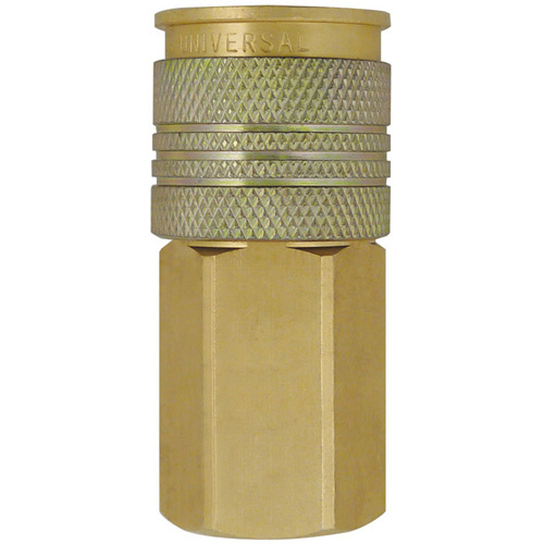 Topring  20.460  Uniquik Quick Coupler, Brass - Each
