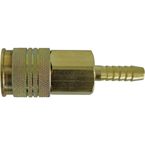 Topring  20.760  Uniquik Hose Barb Quick Coupler, Brass - Each