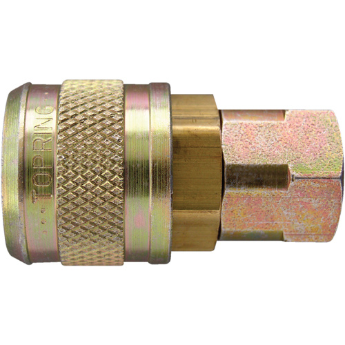 Topring  20.464  Automax Quick Coupler, Brass - Each