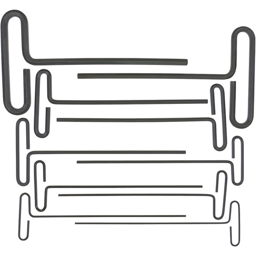 Bondhus  15538-BON  Loop T-Handle Hex Key Set, 10 Pcs., Imperial - Each