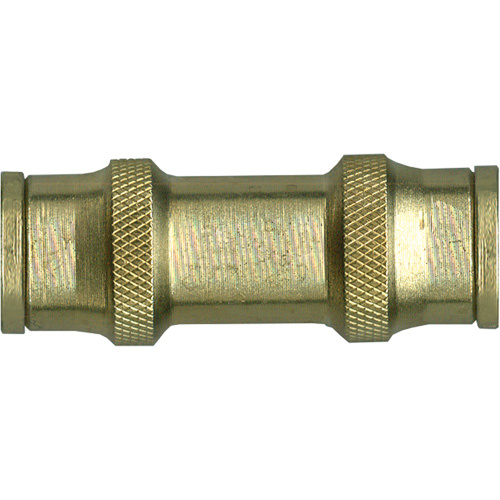 Fairview Fittings PC62-6 Union Coupling, 3/8", Brass-(Each)