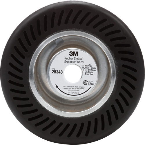 3M  AB28348  Rubber Slotted Expanding Wheel - Each