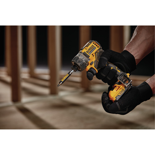 DEWALT  DCF601F2  Xtreme? Brushless Screwdriver Kit, 1/4", 12 V, 200 UWO Max. Torque, Lithium-Ion Battery - Each
