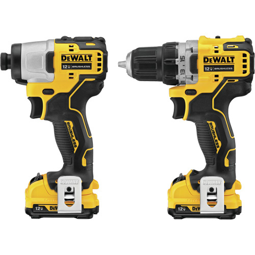 DEWALT DCK221F2 Xtreme? Brushless Drill & Impact Driver Kit, Lithium-Ion, 12 V - Each - Image 2