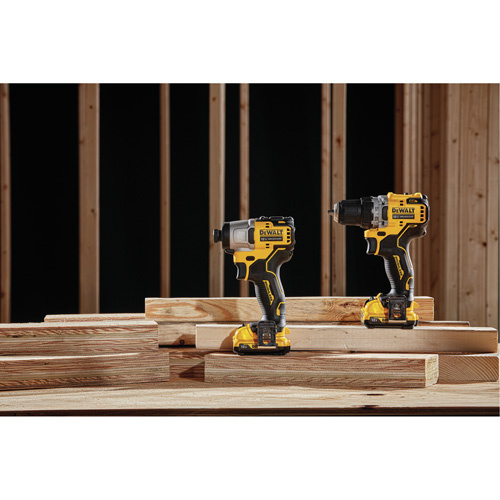 DEWALT  DCK221F2  Xtreme? Brushless Drill & Impact Driver Kit, Lithium-Ion, 12 V - Each