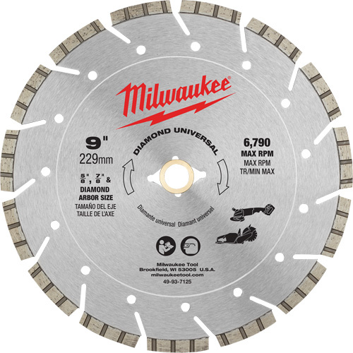 Milwaukee 49-93-7125 Universal Diamond Cut-Off Blade - Each