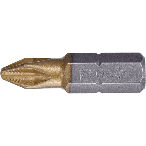Vega  125P2CR-TI  ACR Insert Bit, Phillips, #2, 1/4" Drive - Each