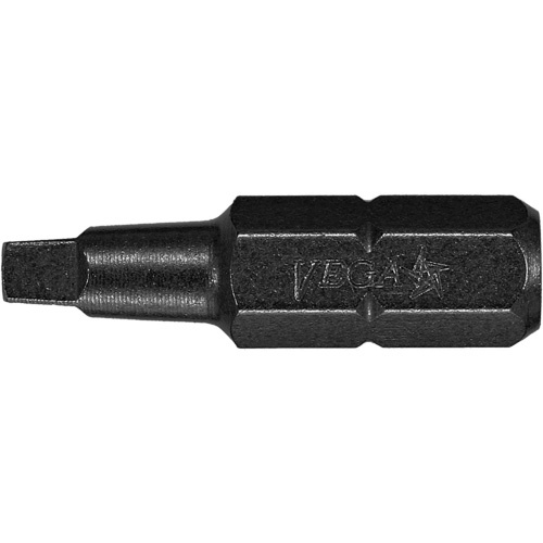 Vega  125R1AX  X-Hard Insert Bit, Square, #1, 1/4" Drive - Each