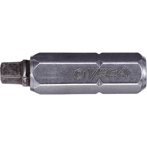 Vega  125R0C  Two-Piece Construction Insert Bit, Square, #0, 1/4" Drive - Each