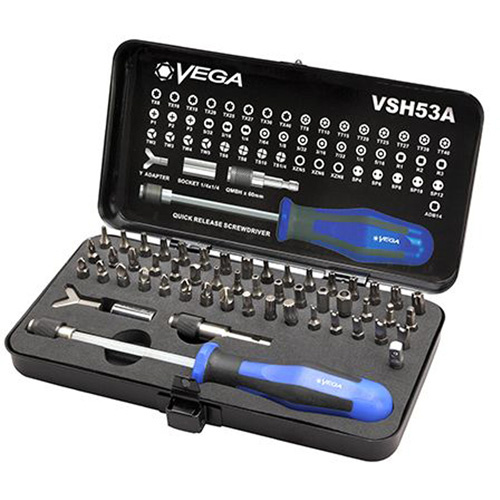 Vega  VSH53A  Hand Driver & Bit Set - Each