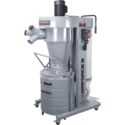 King Canada KC-8300C Cyclone Dust Collector, 32" x 40" x 82"-(Each)