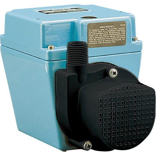 Little Giant Pump Company  504203  4E-34NR Series Submersible Pump, 1/12 HP, 810 GPH Flow Rate - Each