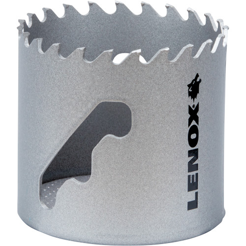 Lenox LXAH3218 SPEED SLOT Carbide Tipped Hole Saw, 2-1/8", Bi-Metal-(Each)