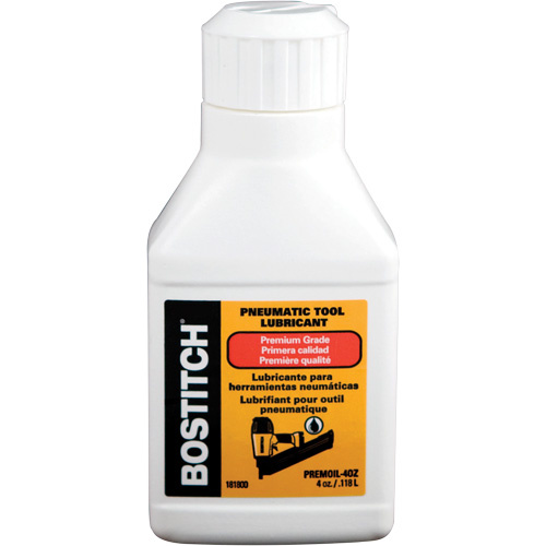 Stanley Bostitch  PREMOIL-4OZ  Premium Grade Pneumatic Tool Lubricant - Bottle