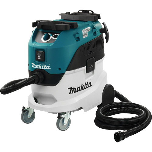 Makita VC4210L Wet/Dry Dust Extractor/Vacuum with AWS, Air, 11 US Gal. (41.6 Litres) Capacity, Hepa Filtration-(Each)