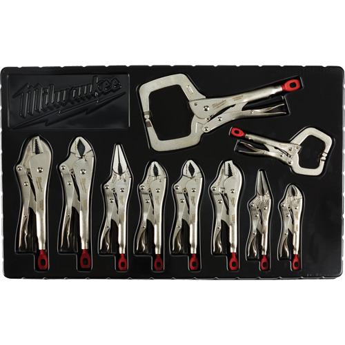 Milwaukee  48-22-3690  Torque Lock? Pliers Kit, 10 Pieces - Each