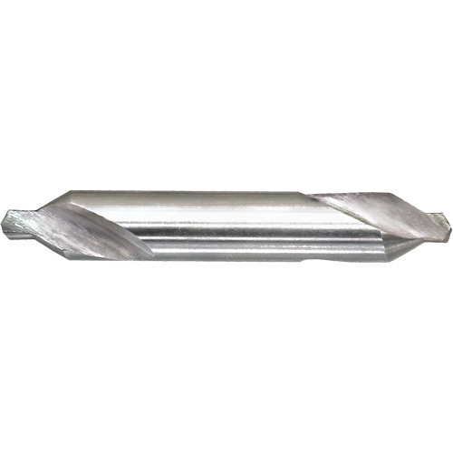 Drillco 350E006 Drillco Combined Centre Drill & Countersink, #6, 7/32" Small Diameter, 1/2" Large Diameter, High Speed Steel-(Each)