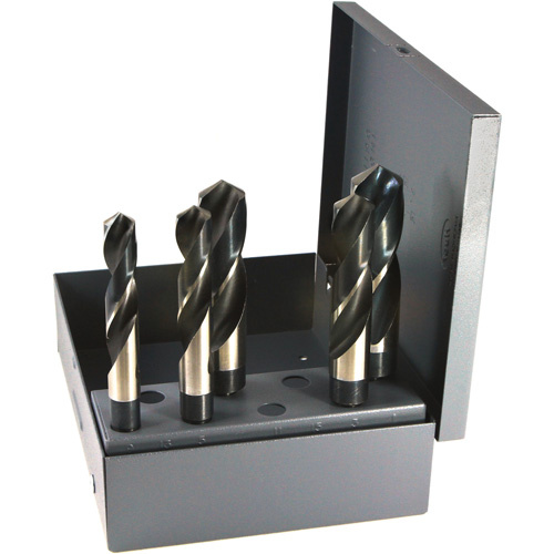 Walter Surface Technologies  1000E5  Drillco<sup>?</sup> S & D Drill Bit Set, 5 Pieces, High Speed Steel - Each
