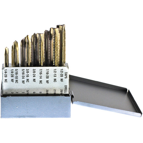 Walter Surface Technologies  2100A10  Drillco<sup>?</sup> Tap Set, 10 Pieces - Each