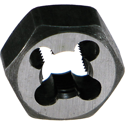 Walter Surface Technologies  33E156F  Drillco<sup>?</sup> Hexagon Threading Die Nut, 7/8"-14 Thread, High Speed Steel - Each