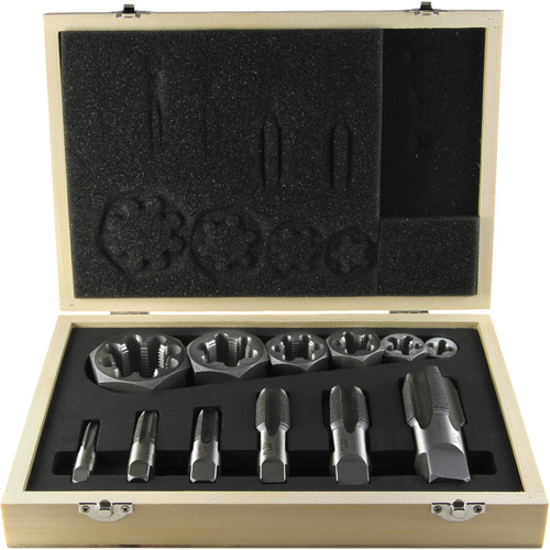 Drillco 2700C12 Drillco Pipe Tap Set, 12 Pieces-(Each)