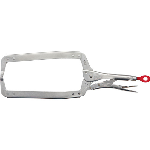 Milwaukee 48-22-3530 Torque Lock Locking Pliers with Regular Jaws, 18" Length, C-Clamp-(Each)