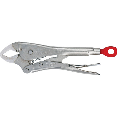 Milwaukee  48-22-3610  Torque Lock? MaxBite? Locking Pliers, 10" Length, Curved Jaw - Each