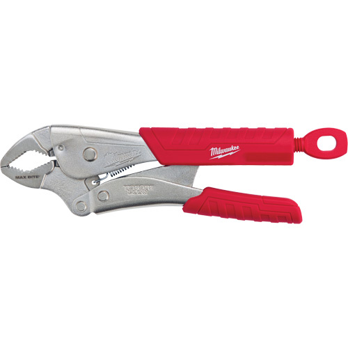 Milwaukee  48-22-3710  Torque Lock? MaxBite? Locking Pliers, 10" Length, Curved Jaw - Each