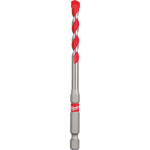 Milwaukee 48-20-9110 Shockwave Hammer Drill Bit, 1/4", Hex Shank, Carbide-(Pack of 25)