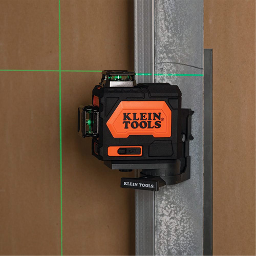 Klein Tools  93PLL  Rechargeable Self-Leveling Green Planar Laser Level - Each