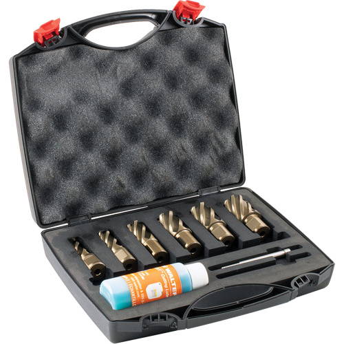 Walter Surface Technologies  05A991  SST? Core Cut Annular Cutter Kit, Bronze, 1" Depth of Cut, 3/4" Shank - Each