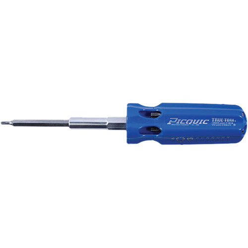 Picquic  88156B  True Torx? Multi-Bit Screwdriver, Plastic Handle - Each