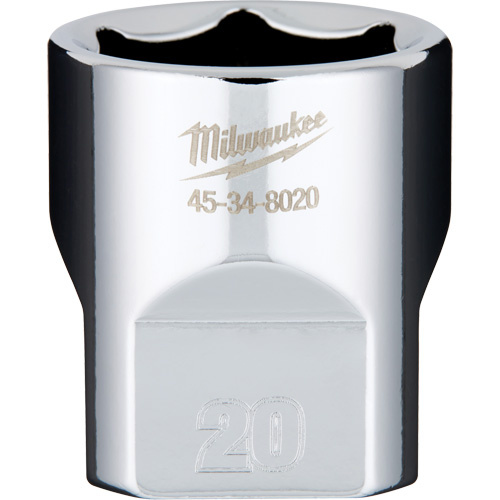 Milwaukee Metric Socket with Four Flat™ Sides  (Each)-Click on options for variations & Details.